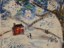 WINTER LANDSPACE PAINTING - Saturday Art Club